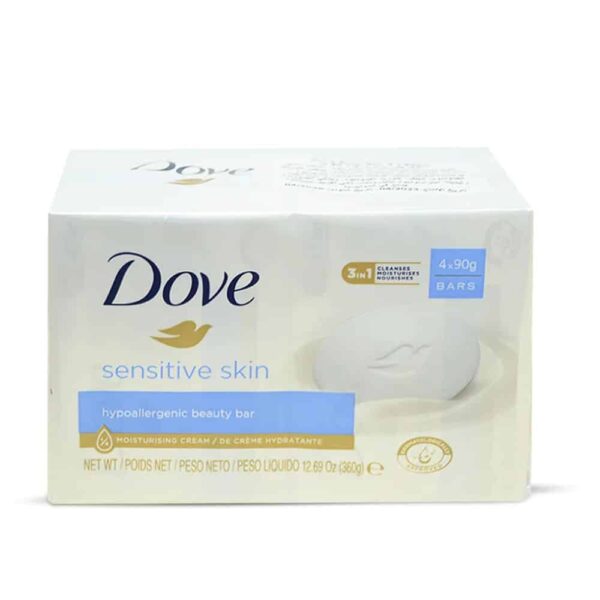 Dove Sensitive skin Beauty Bar  90g x12
