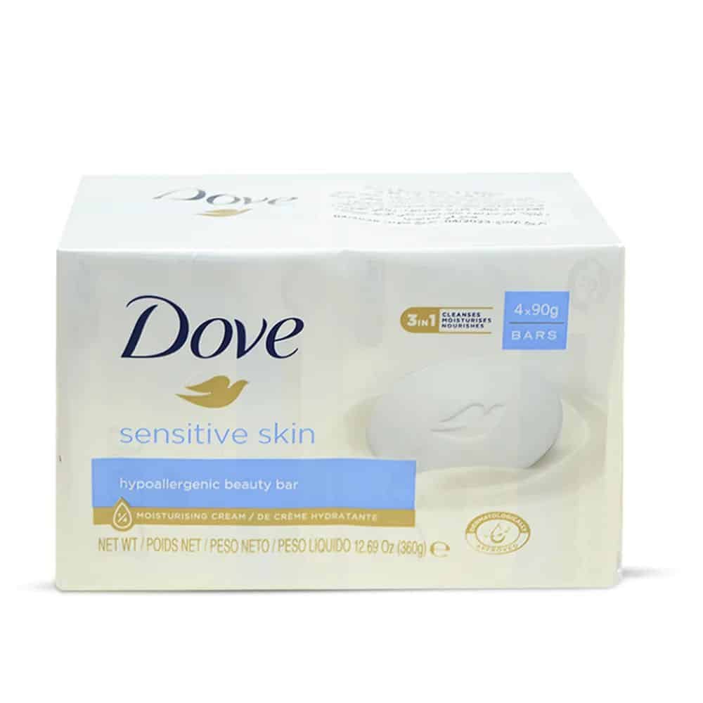 Dove Sensitive skin Beauty Bar 90g x12
