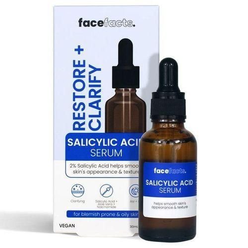 Face Facts Restore Clarify Salicylic Acid Facial Serum 30ml x12pcs