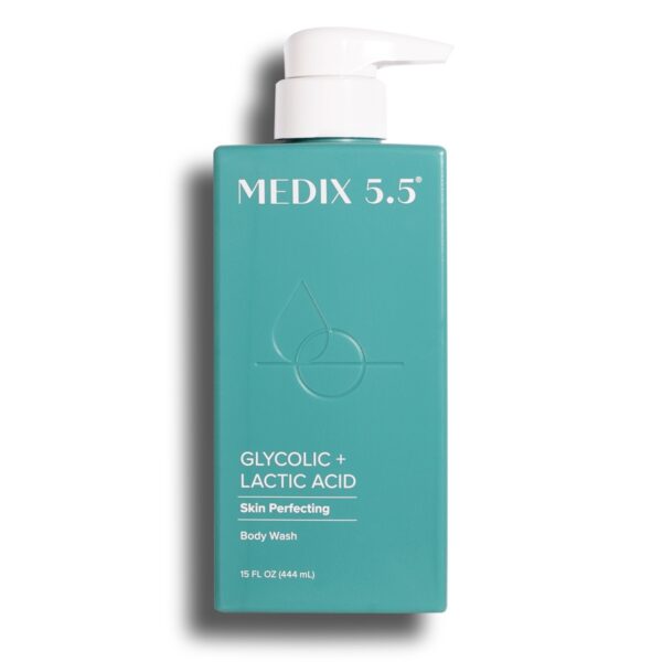 Medix -5.5 10% Glycolic + Lactic Acid Body Wash 444m