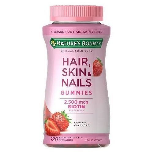Nature's Bounty   Hair, Skin & Nails (200 Gummies) 2,500mcg Biotin