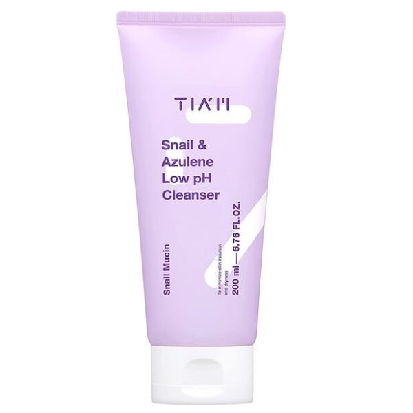 Tiam Snail & Azulene Low Ph Cleanser 200ml