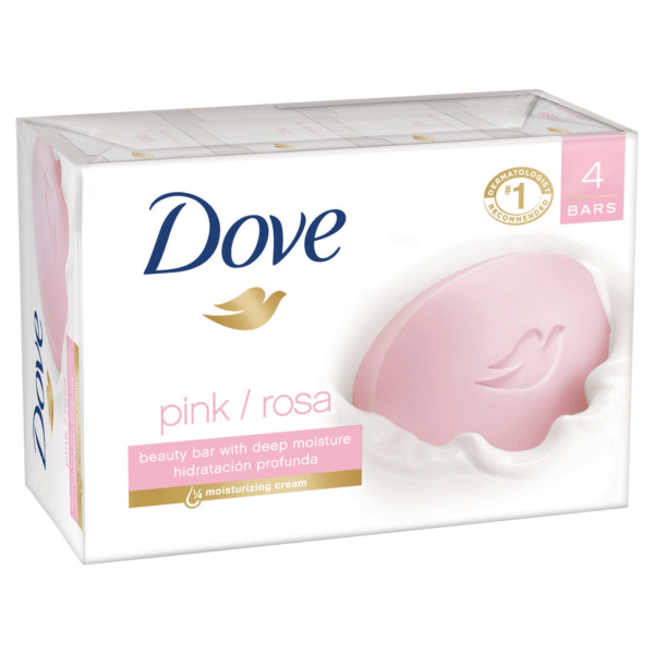 Dove Pink Rosa Bar Soap x12