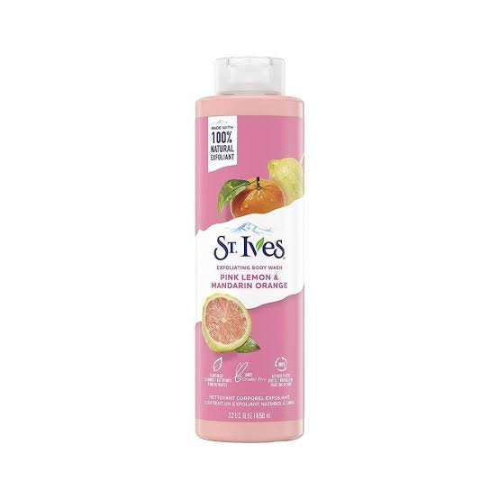 ST. Ives Pink Lemon & Mandarin Orange Body Wash x12