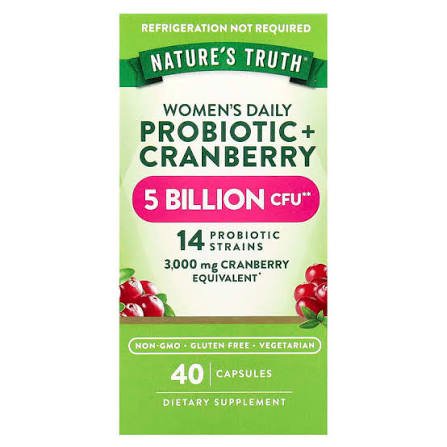 Probiotics + Cranberry 5 Billion cfu