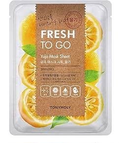 Yuja Vitamin C Sheet Mask | Brightening & Glow Face Mask