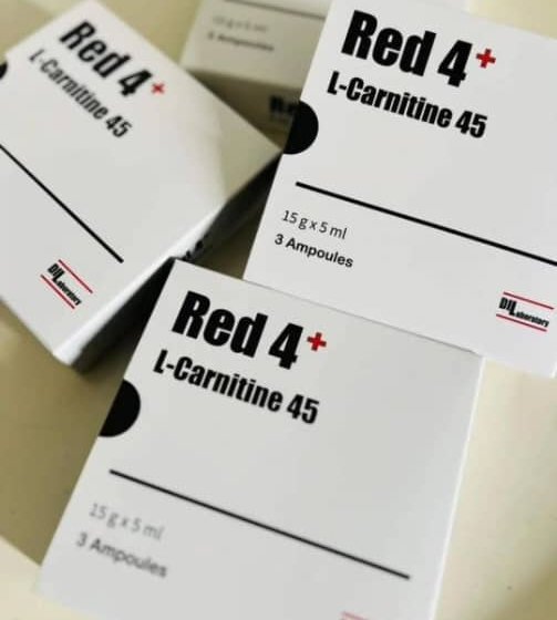 Red 4 + L-Carnitine 45 Injection | Fat Burning & Body Slimming