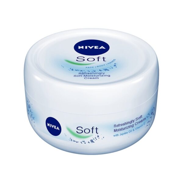 Nivea Refreshingly Soft Cream 200ml | Lightweight Face & Body MoisturizerX24Pcs