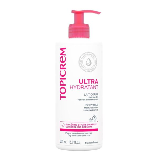 Topicrem Ultra Hydratant body Milk 500ml