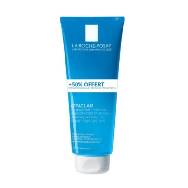 La Roche-Posay Effaclar Gel 300ml | Economy Size Face Wash for Oily Skin