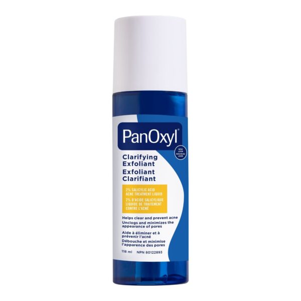 PanOxyl Acne Exfoliating Toner 118ml – 2% BHA Salicylic Acid Clarifying Solution