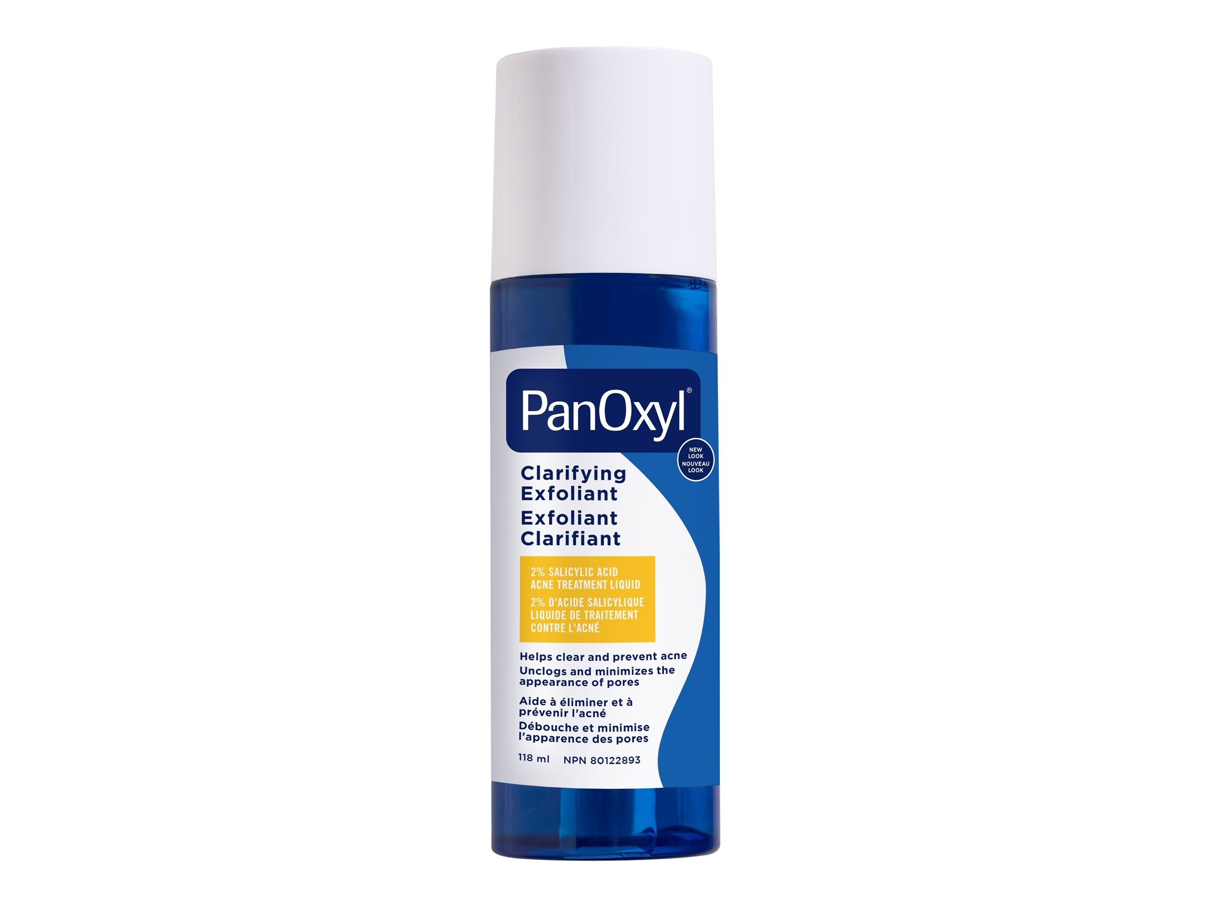 PanOxyl Acne Exfoliating Toner 118ml – 2% BHA Salicylic Acid Clarifying Solution