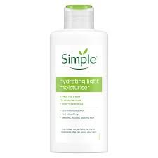Simple Hydrating Light Moisturizer Face Cream (Lightweight & Daily Hydration)×12pcs