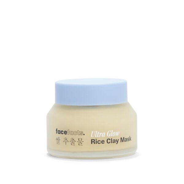 FaceFacts Rice Extract Purifying Clay Face Mask ×12pcs
