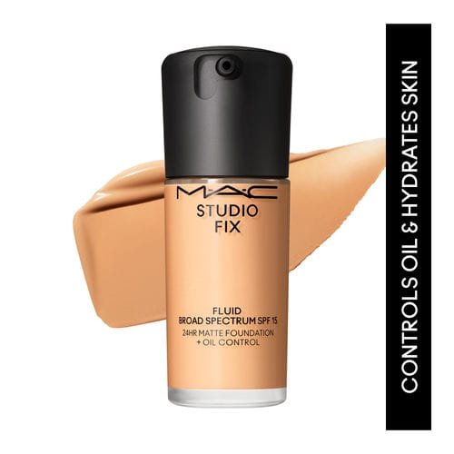 MAC Studio Fix Fluid SPF 15 Foundation – 24HR Matte Oil Control Foundation