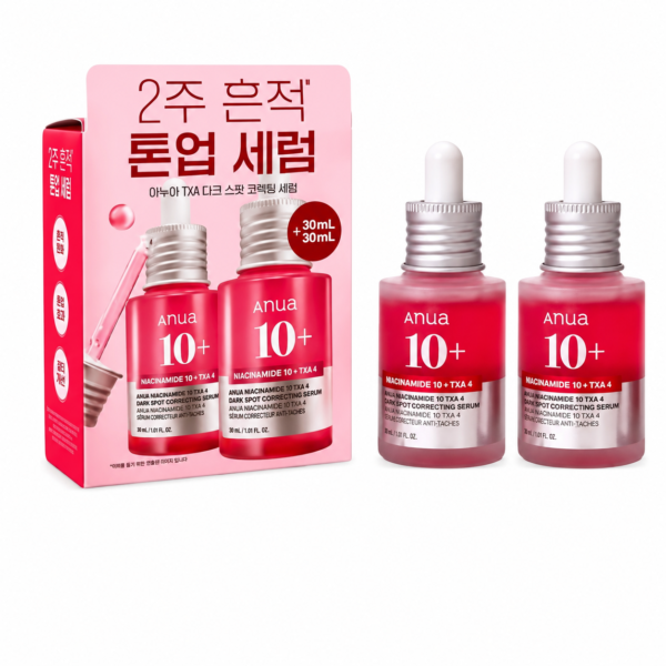 Anua Niacinamide 10% + TXA 4% Dark Spot Correcting Serum Double Edition 30ml + 30ml